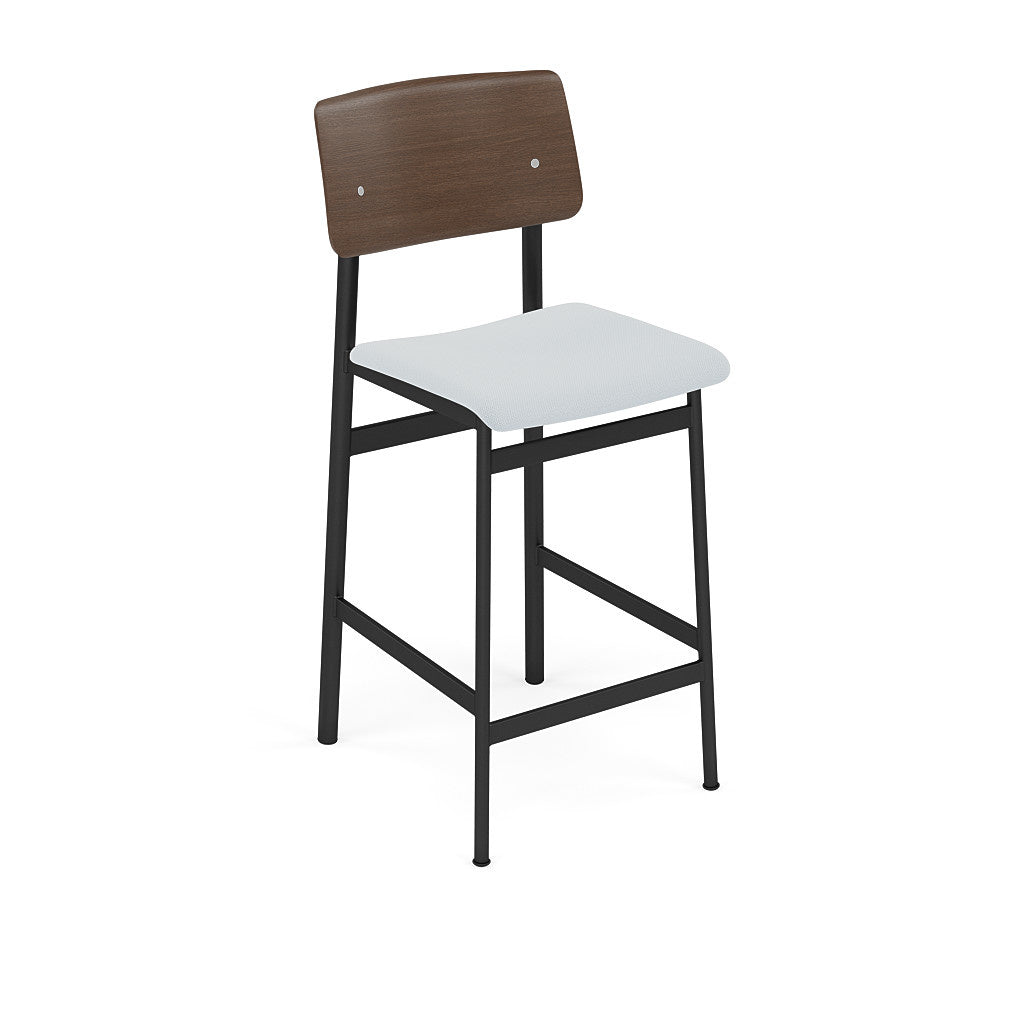 LOFT COUNTER STOOL / H: 65 CM / 25.6" UPHOLSTERED