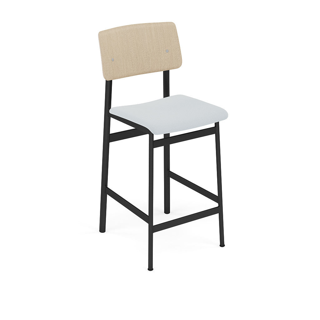LOFT COUNTER STOOL / H: 65 CM / 25.6" UPHOLSTERED