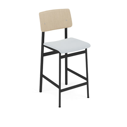 LOFT COUNTER STOOL / H: 65 CM / 25.6" UPHOLSTERED