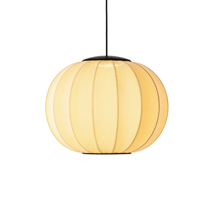 Knit-Wit Oval Pendant Lamp LED, Ø 45cm