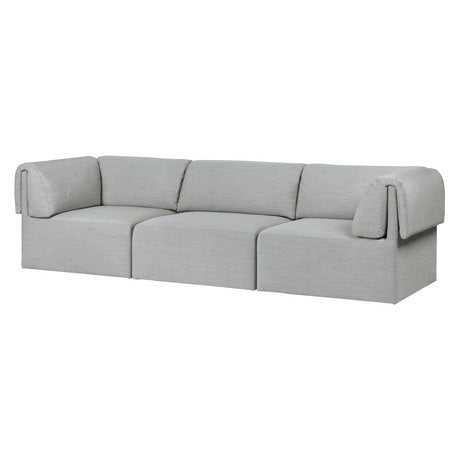 Wonder Sofa - Fully Upholstered, 3-seater with armrest