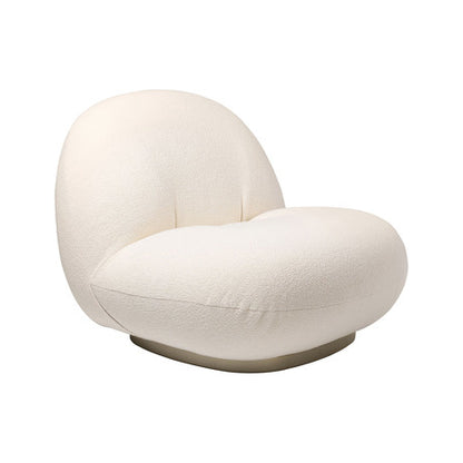 Pacha Lounge Chair - Fully Upholstered, Pearl Gold