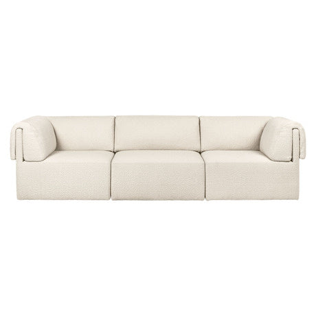 Wonder Sofa - Fully Upholstered, 3-seater with armrest