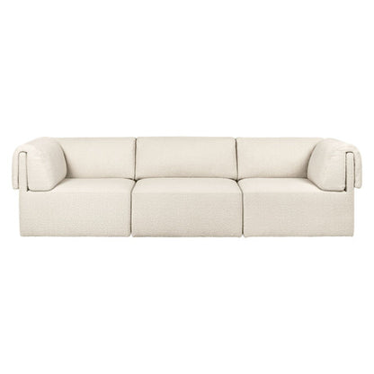 Wonder Sofa - Fully Upholstered, 3-seater with armrest