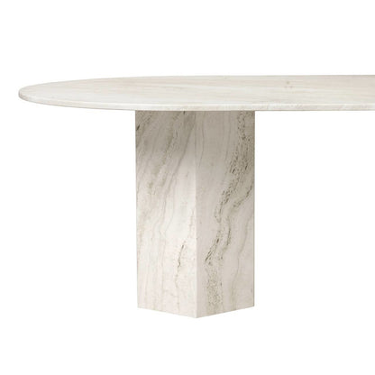 Epic Dining Table - Elliptical (Neutral White)