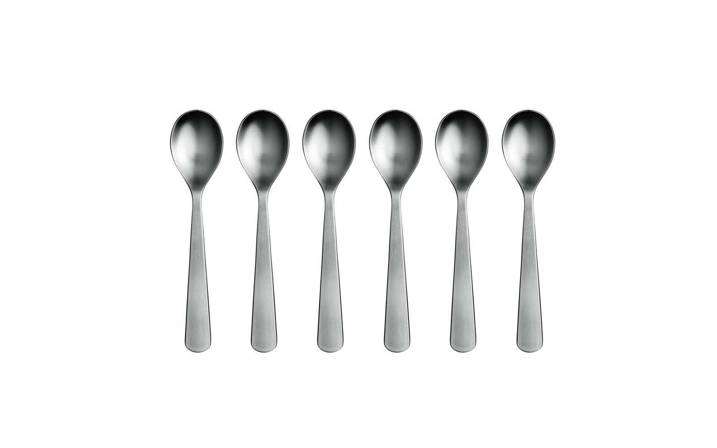 Normann Teaspoons - 6 pack Steel