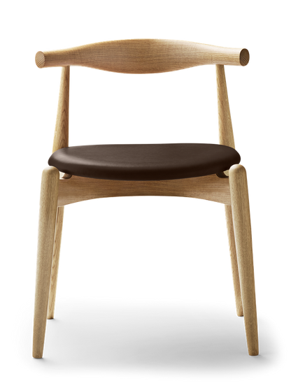 CH20 ELBOW CHAIR Leather Oak
