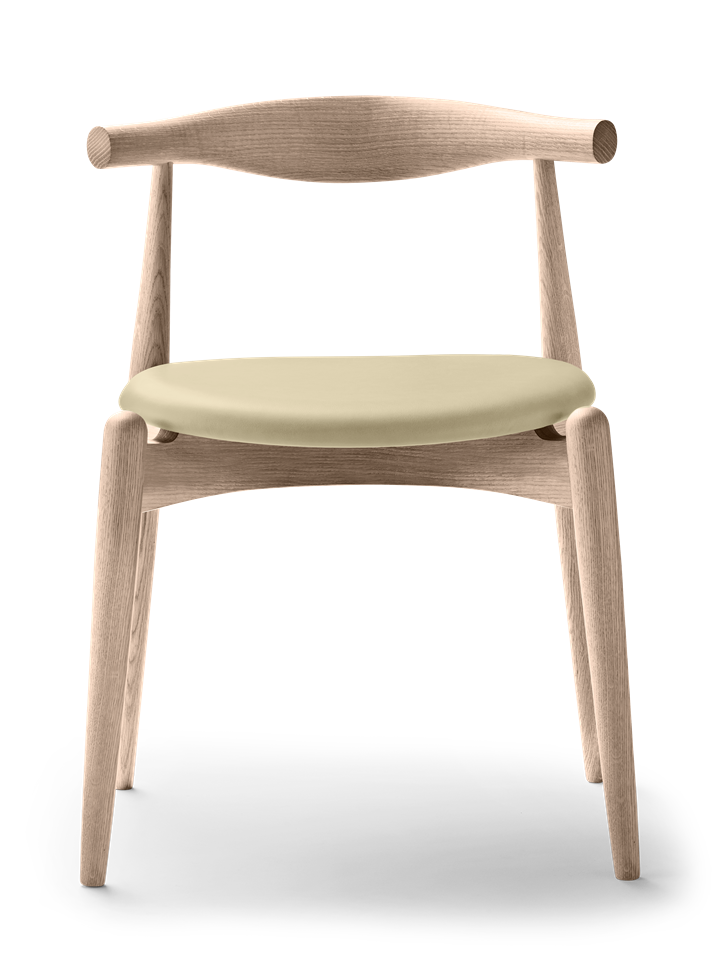 CH20 ELBOW CHAIR Leather Oak