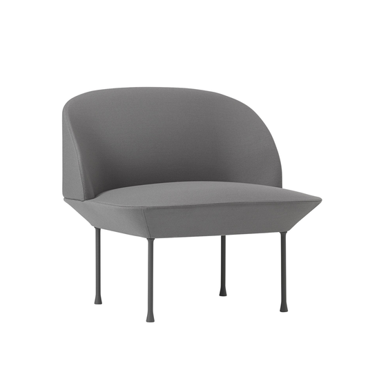 Oslo Sofa / 1-Seater, Black Legs