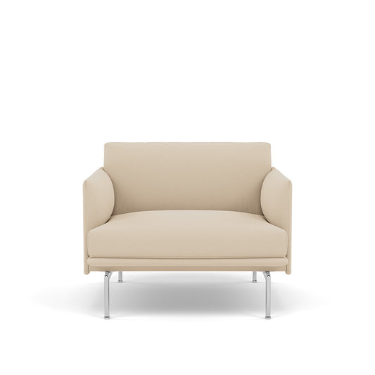 Outline Chair, Aluminum