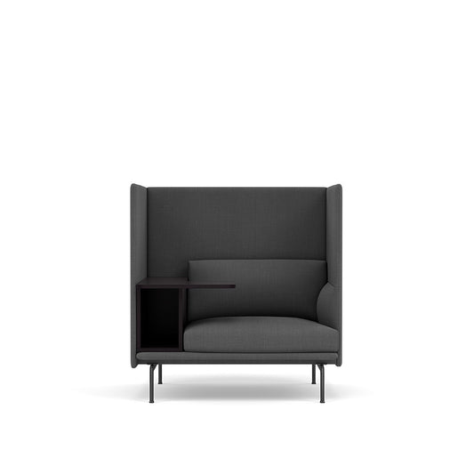 Outline Highback Work Chair, Left