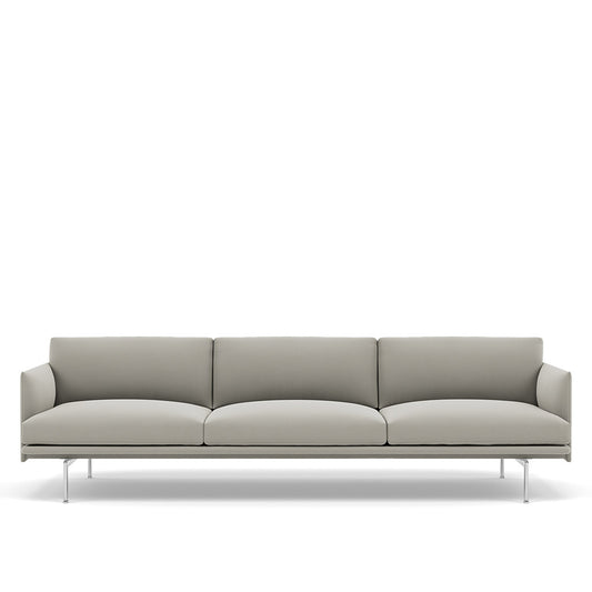 Outline Sofa / 3 1/2-Seater- Aluminum Base