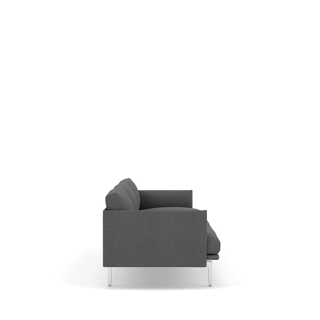 OUTLINE SOFA / 3 1/2-SEATER - ALUMINUM BASE