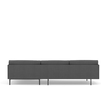 Outline Sofa / Chaise Lounge - Right - Black Base