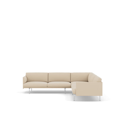 OUTLINE SOFA / CORNER - ALUMINUM BASE
