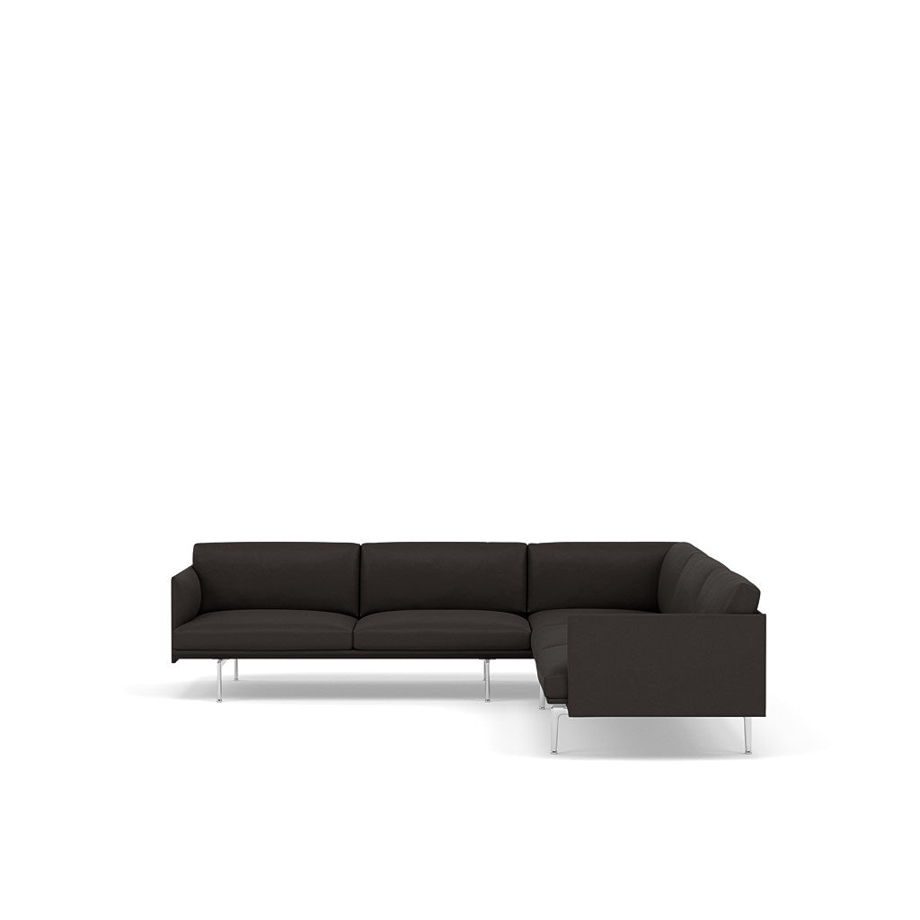 OUTLINE SOFA / CORNER - ALUMINUM BASE