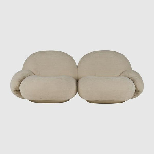 Pacha Sofa - Fully Upholstered, 2-seater with Armrests