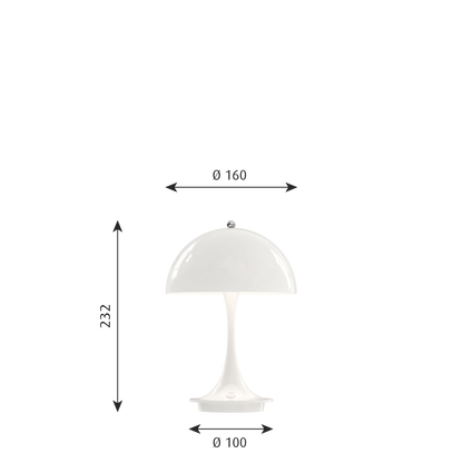 Panthella 160 Portable Lamp