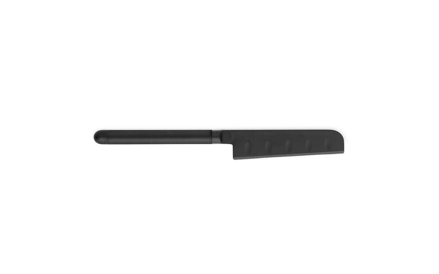 Pebble Cheese Knife Black