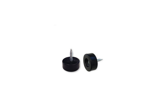 Form Gliders 4 pcs for wood legs Black - 0.94 in