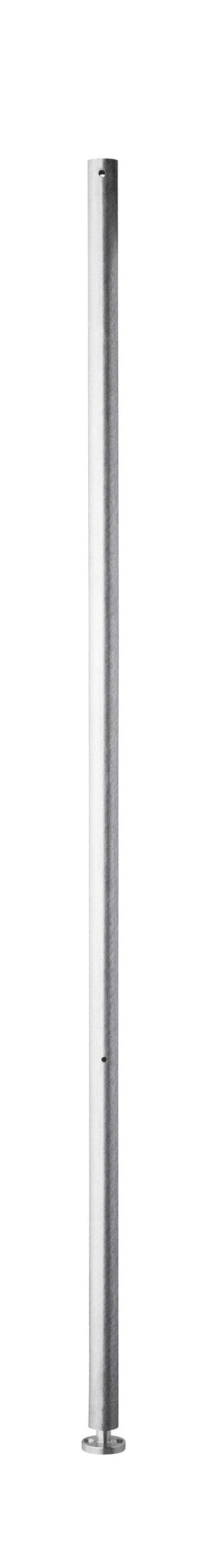 Upright galvanized