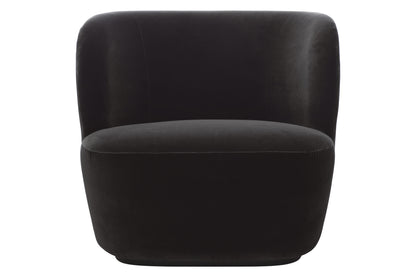 Stay Lounge Chair - Fully Upholstered, Large, Black base