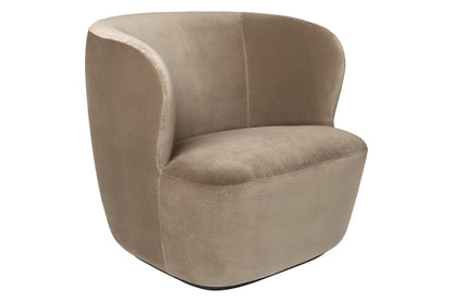 Stay Lounge Chair - Fully Upholstered, Large, Black base
