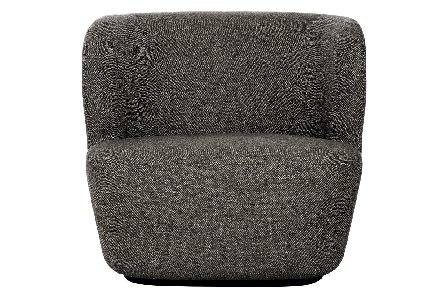 Stay Lounge Chair - Fully Upholstered, Large, Black base