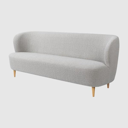 Stay Sofa - Fully Upholstered, 190x70, Wooden legs