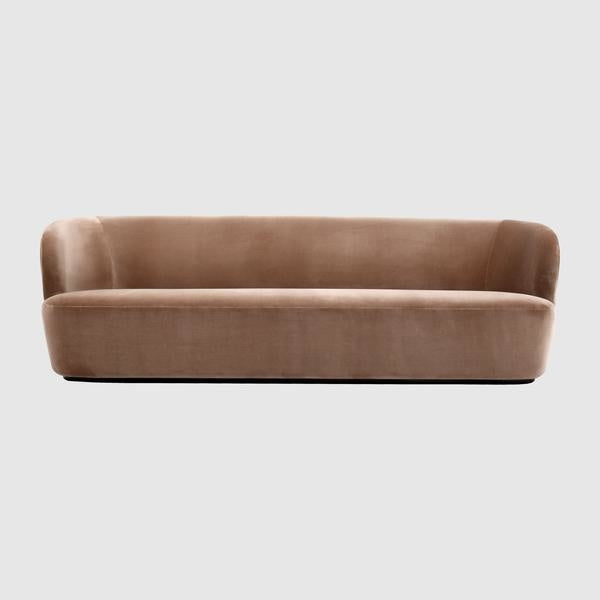 Stay Sofa - Fully Upholstered, 260x70, Black base