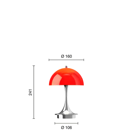 Panthella 160 Portable Lamp