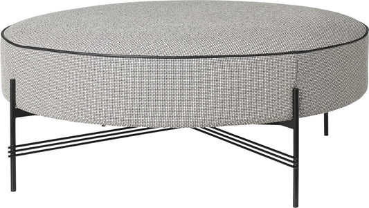 TS Pouffe - Fully Upholstered, 120x40, Black base