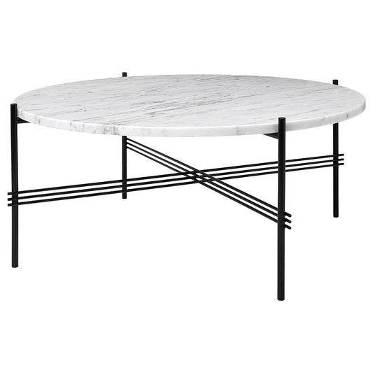 TS Coffee Table - Round, Ø80, Black Base