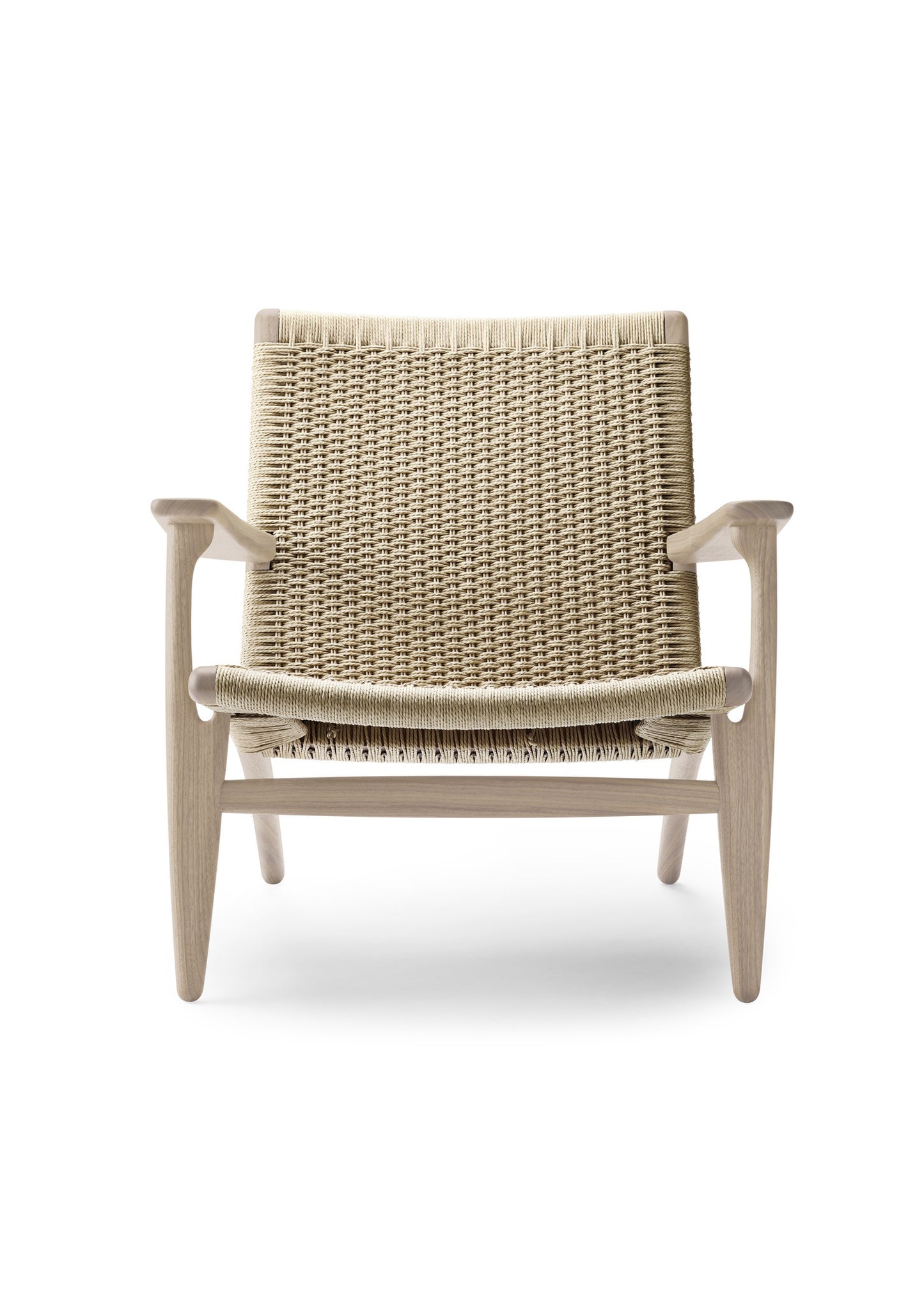 CH25 Lounge Chair Natural Cord