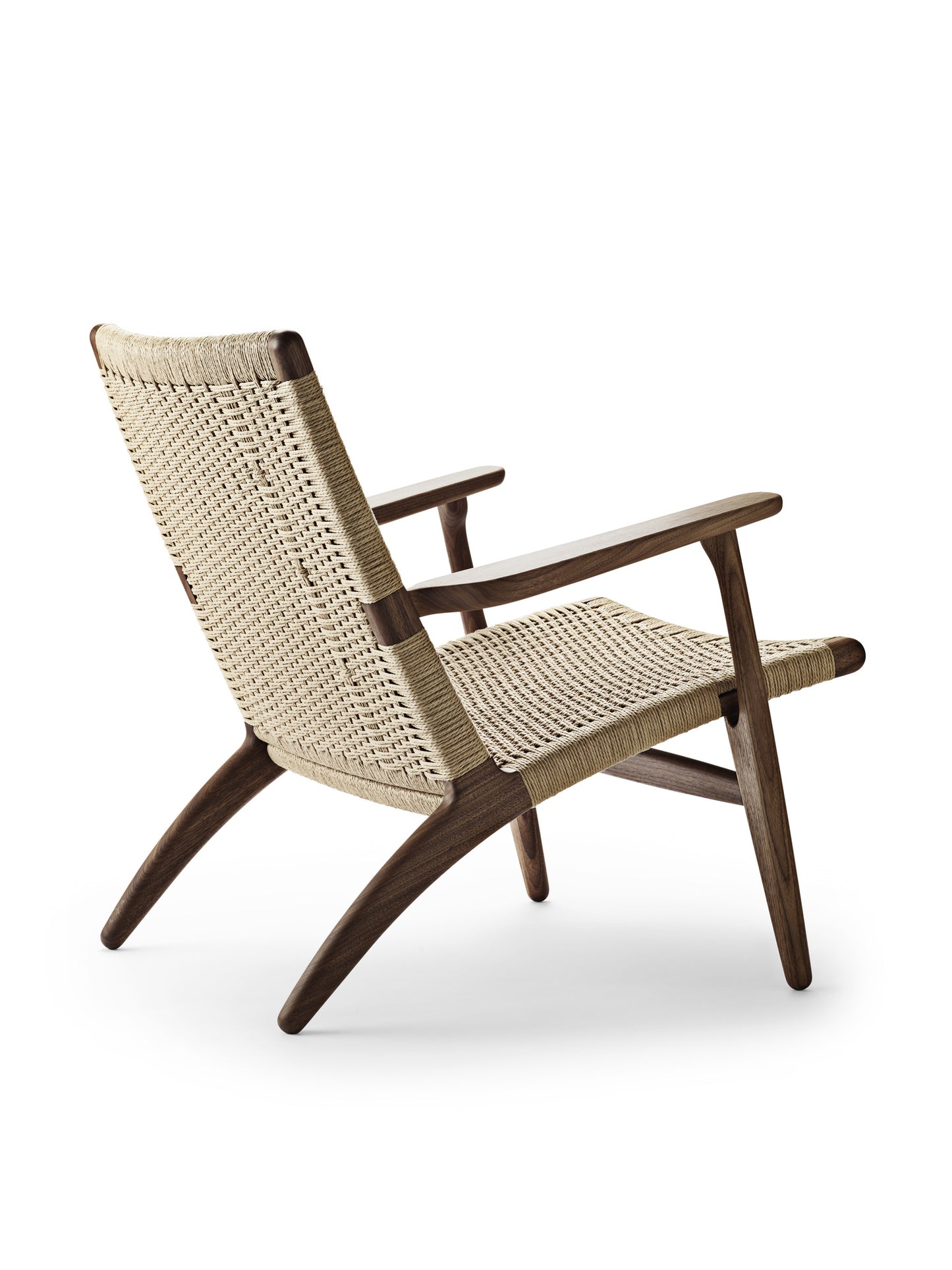 CH25 Lounge Chair Natural Cord