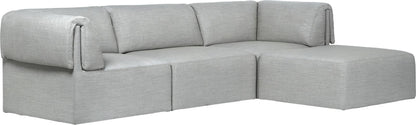 Wonder Sofa - Fully Upholstered, 3-seater with Chaise Lounge, 280x185