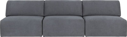 Wonder Sofa - Fully Upholstered, 3-seater without armrests, 270x95