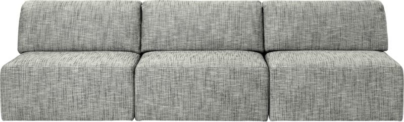 Wonder Sofa - Fully Upholstered, 3-seater without armrests, 270x95