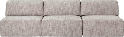 Wonder Sofa - Fully Upholstered, 3-seater without armrests, 270x95
