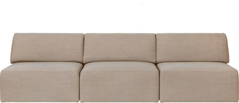 Wonder Sofa - Fully Upholstered, 3-seater without armrests, 270x95