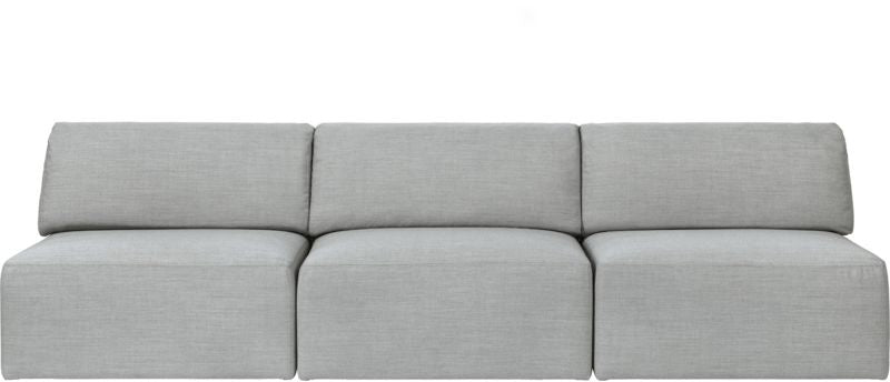 Wonder Sofa - Fully Upholstered, 3-seater without armrests, 270x95