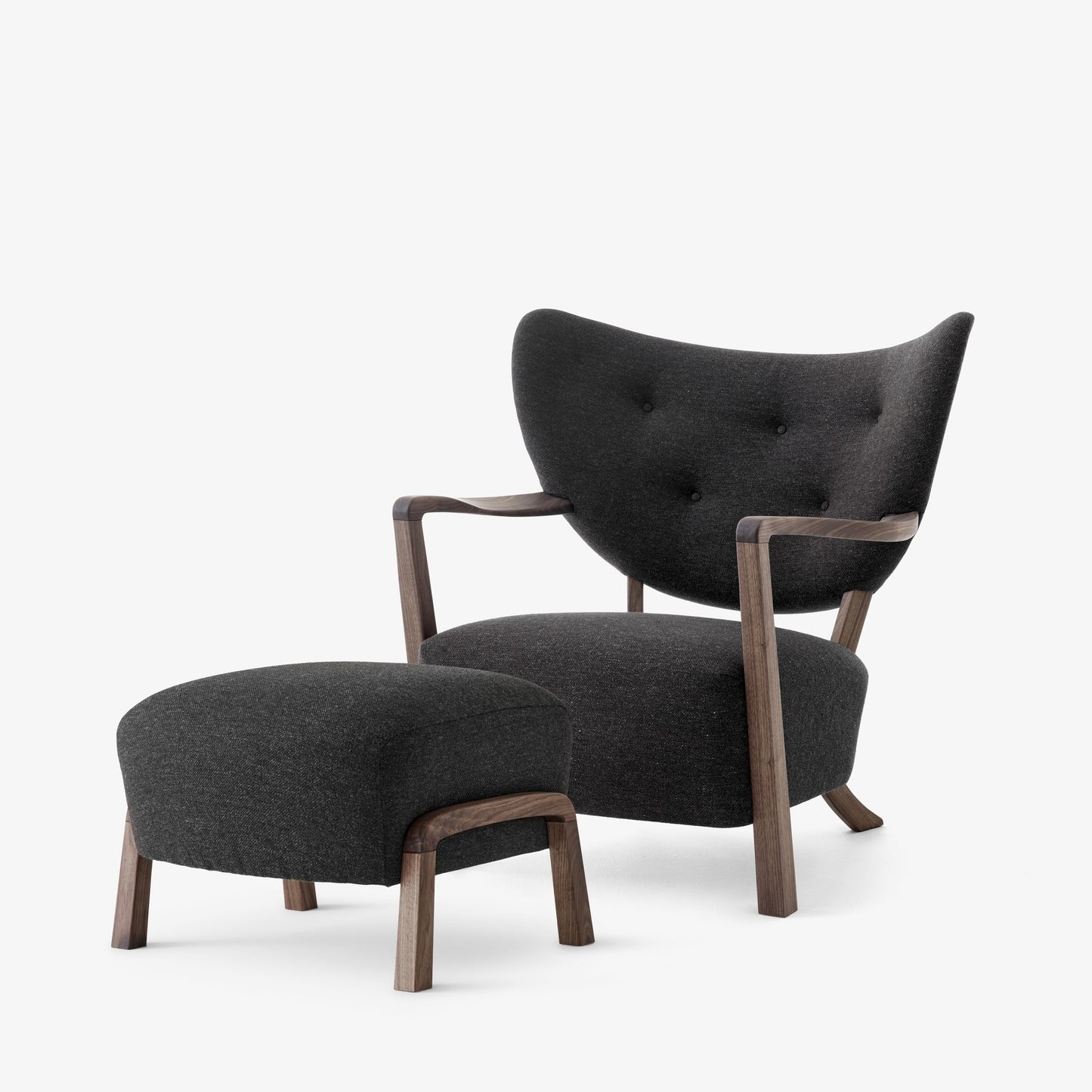Wulff ATD2 Lounge Chair and Pouf