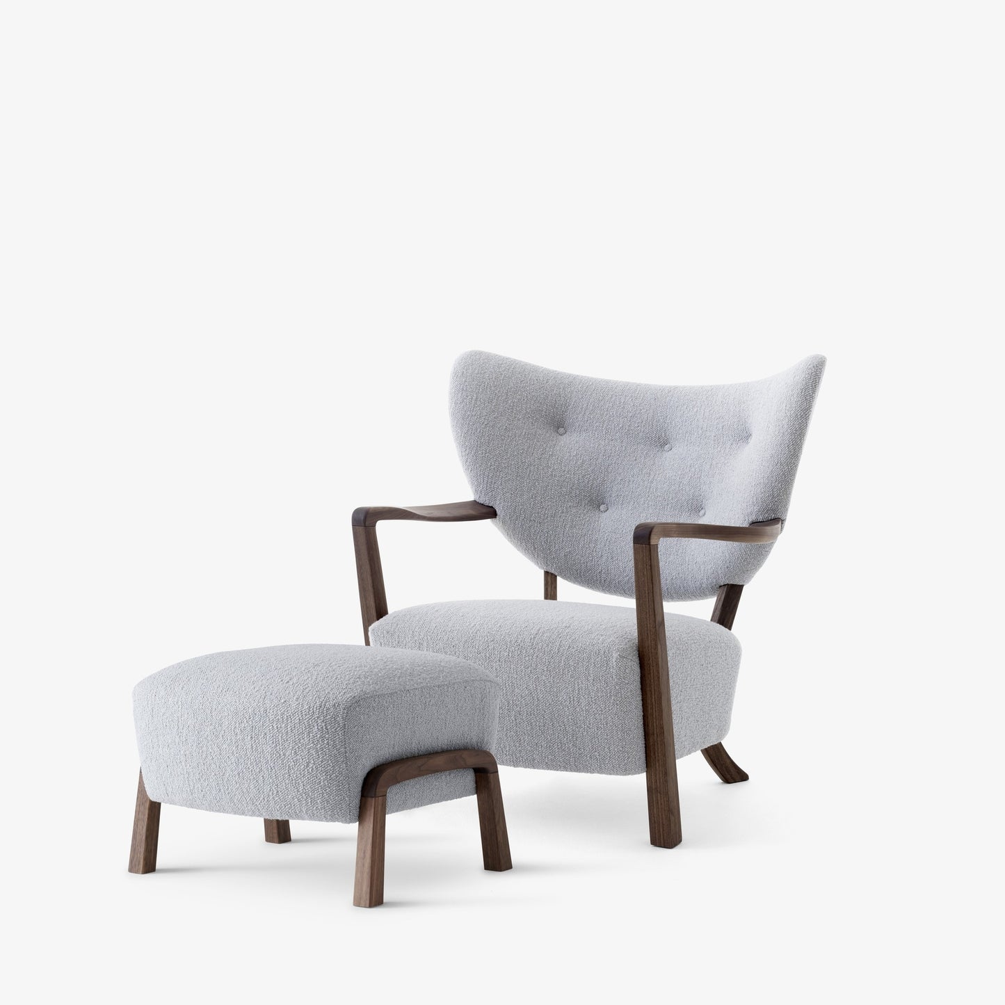 Wulff ATD2 Lounge Chair and Pouf