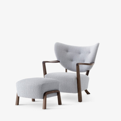 Wulff ATD2 Lounge Chair and Pouf