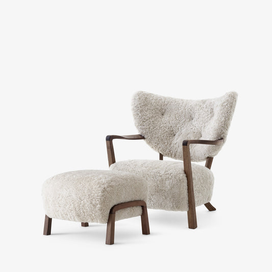 Wulff ATD2 Lounge Chair and Pouf