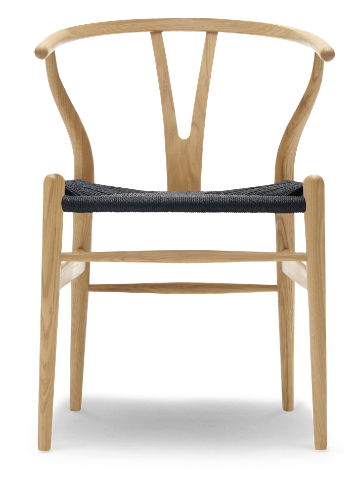 CH24 | WISHBONE CHAIR Black Cord
