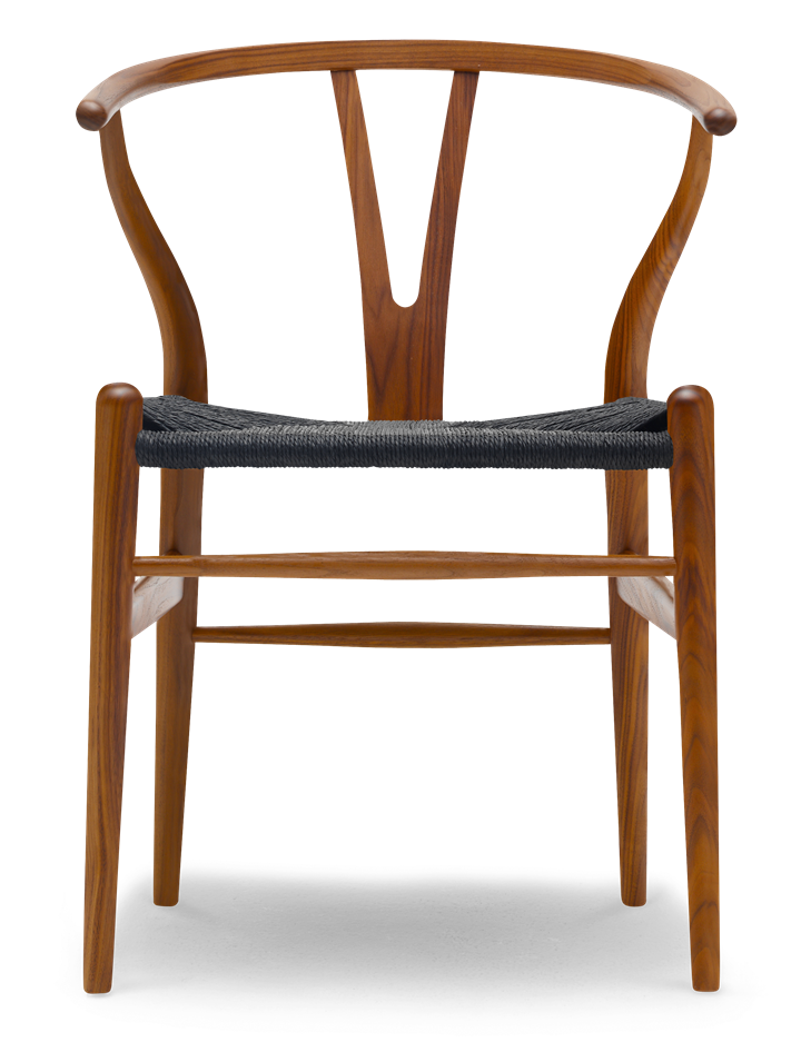 CH24 | WISHBONE CHAIR Black Cord