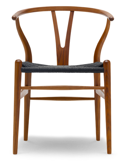 CH24 | WISHBONE CHAIR Black Cord